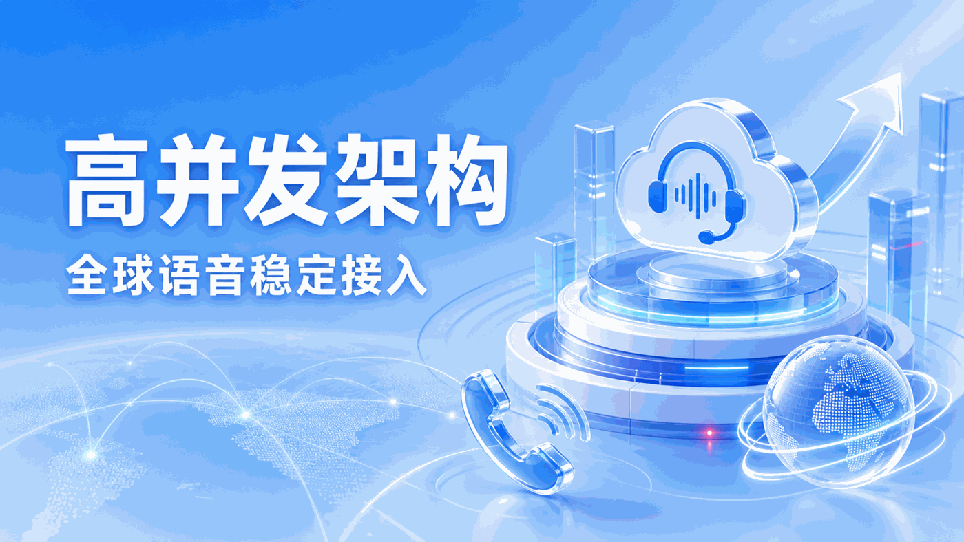 云呼叫中心高并发技术架构解析：从全球语音接入到智能时差转接的稳定性保障