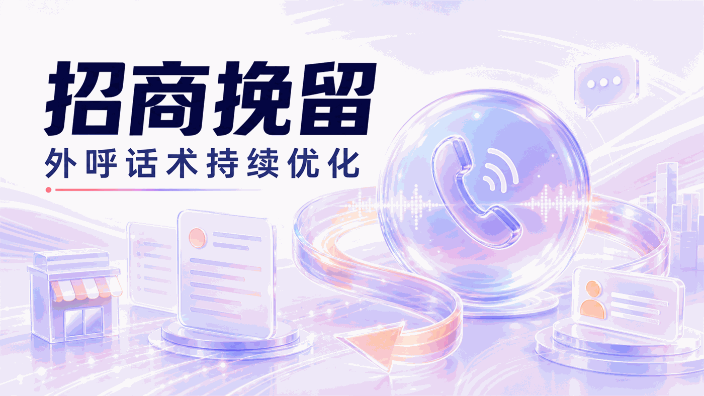 客户说"我再想想""我考虑一下"，电商招商外呼机器人挽留话术怎么设计、怎么持续优化？