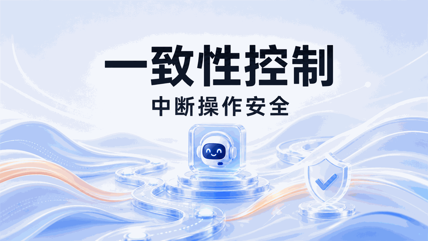 打断时的事务一致性：退款、预约、报修这类操作为什么不能随便中断？
