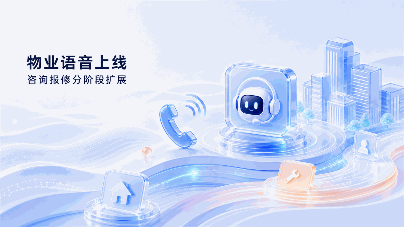 物业集团语音机器人分阶段上线实践：从基础咨询到报修工单的扩展路径