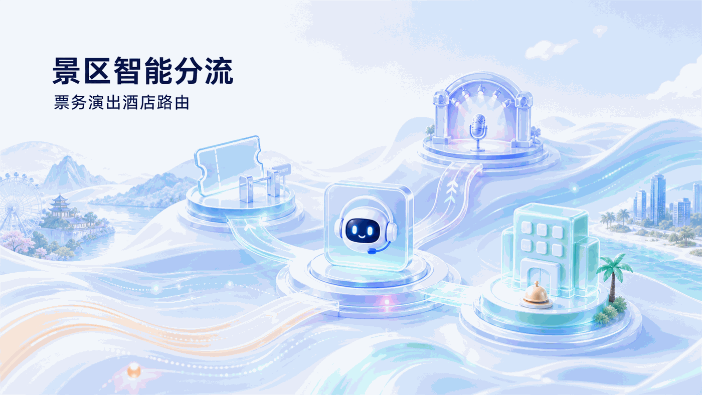 多部门景区热线如何实现智能分流：语音机器人按票务、演出、酒店等模块分类路由的方案