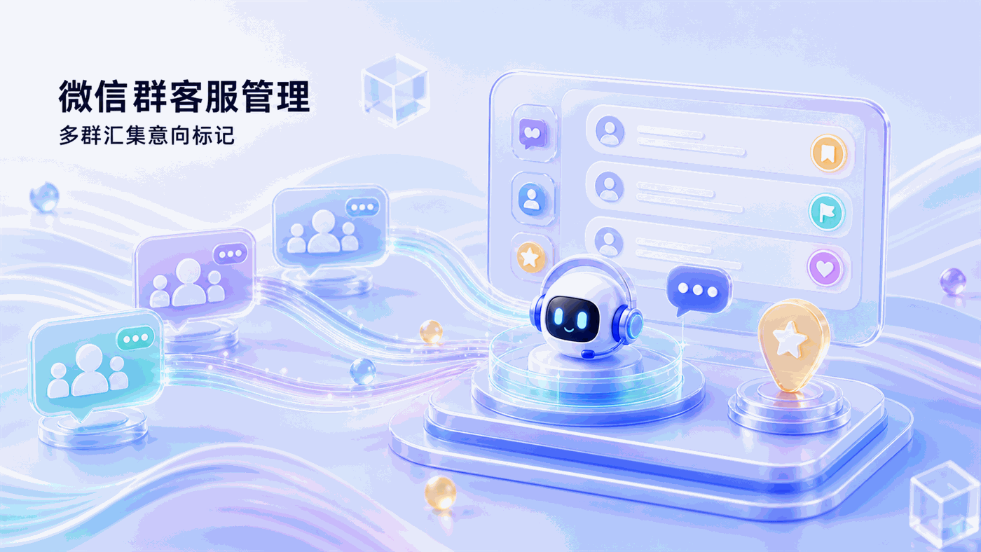 微信群客服怎么统一管理？多群消息汇集到一个工作台、自动应答并标记意向客户的实战配置