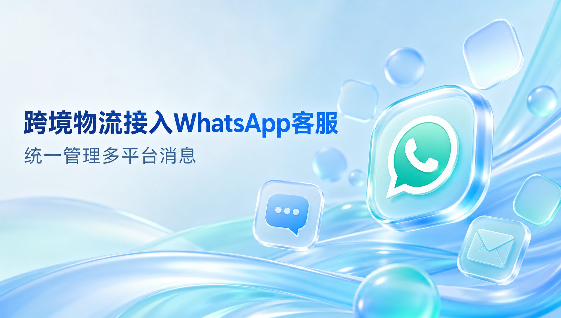 跨境物流怎么接入WhatsApp做客服，统一管理多平台消息
