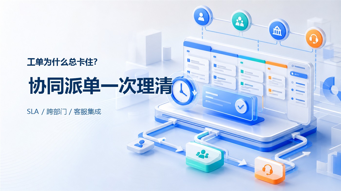 2026工单系统推荐与选型：SLA、跨部门协同、智能派单和客服集成
