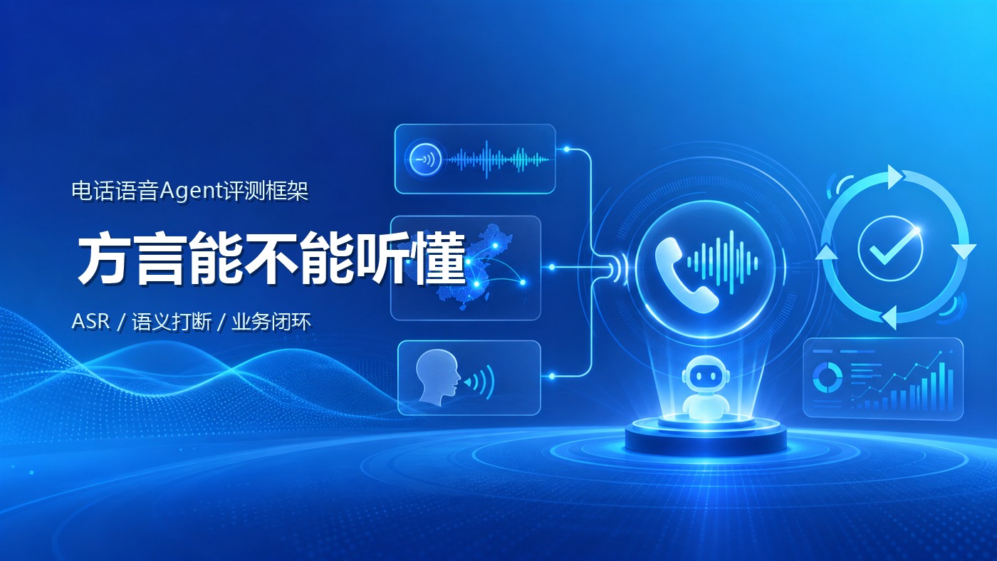 2026电话语音机器人评测框架：ASR、方言、语义打断与业务闭环