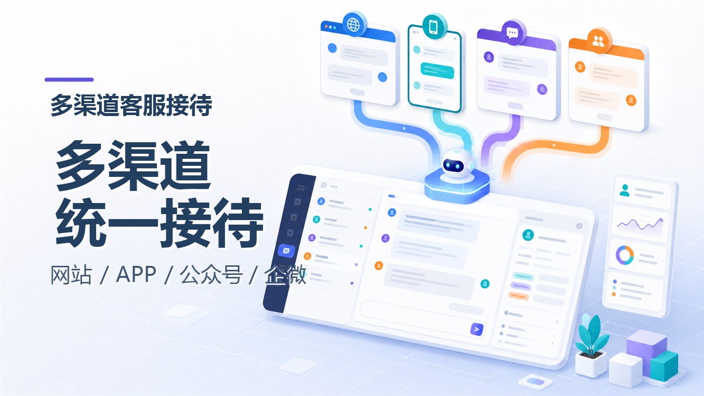 多渠道客服消息如何统一接待？网站、APP、公众号与企微会话整合