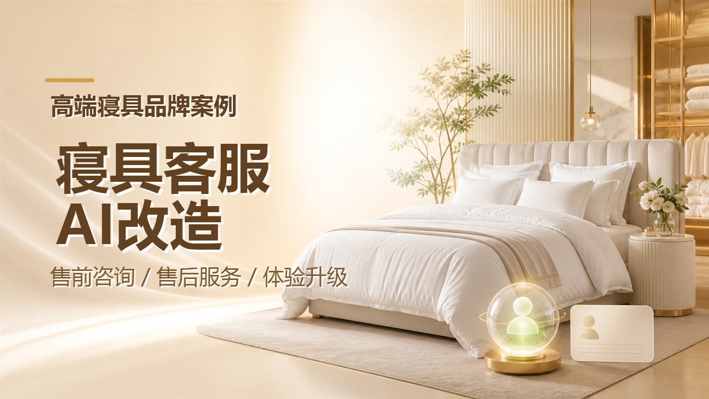 一个高端寝具品牌的AI客服改造实录
