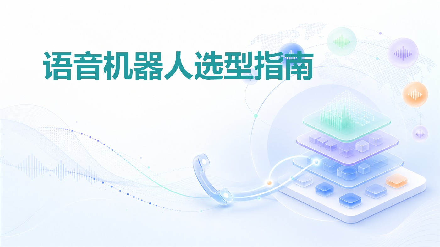 电话语音机器人选型指南：4个评估维度看语音机器人的架构选型与多语种能力