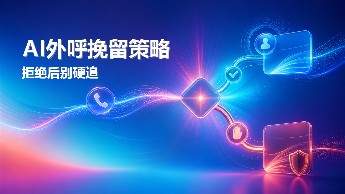 客户明确拒绝时，AI外呼应该如何设计挽留策略？