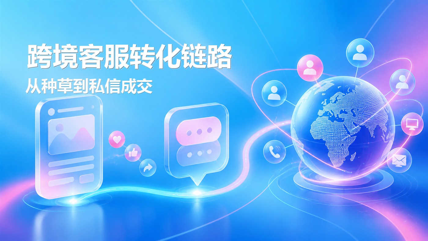从内容种草到私信转化：小红书+WhatsApp的跨境客服链路解析