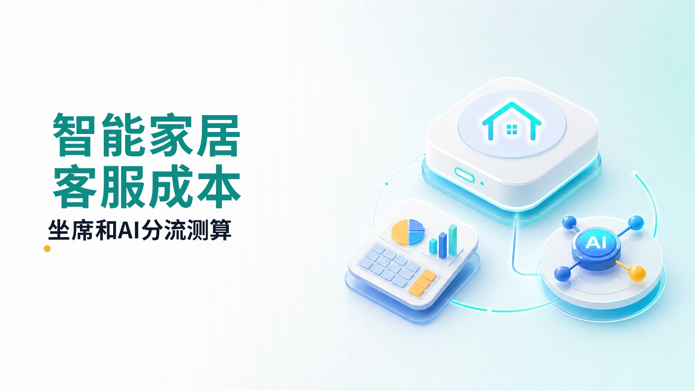 智能家居售后智能客服系统一年投入多少？坐席数量和AI分流比例的成本拆解