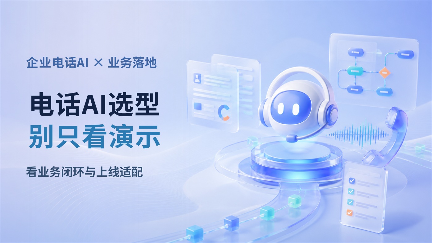 2026企业电话AI选型的新变化：为什么演示效果之外，更要看业务落地能力？