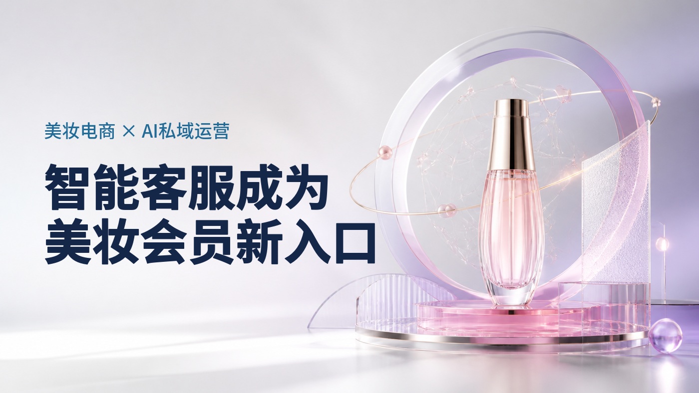 网经社：2025美妆电商5439亿、AI私域电商渗透率仅16.79%，智能客服正成为美妆会员运营新入口