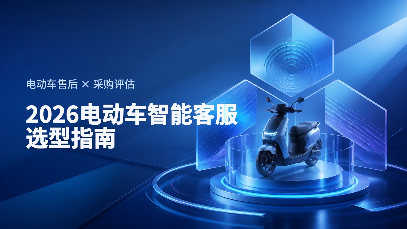 2026电动车厂商售后智能客服选型：经销商协同、故障诊断、以旧换新政策三个维度怎么评估