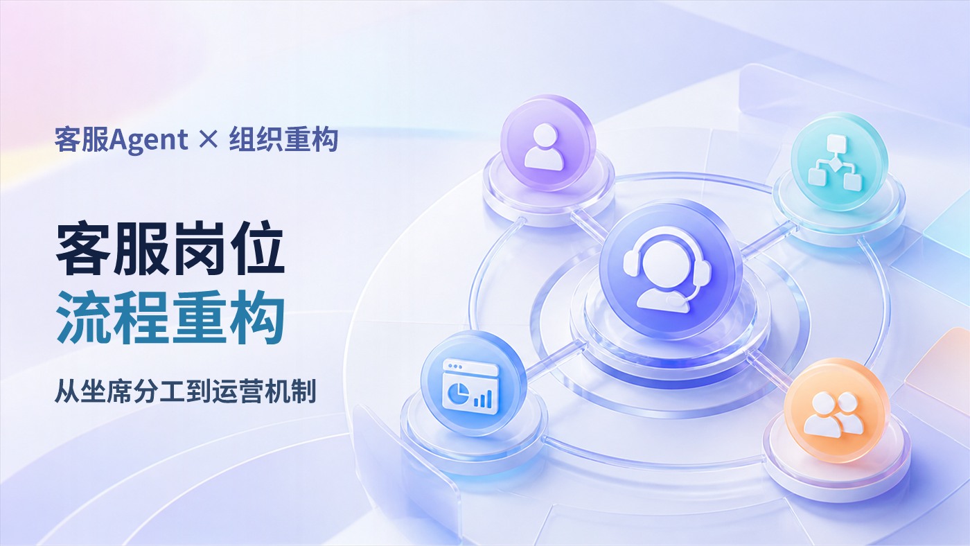 客服Agent会改变哪些岗位和流程？从坐席分工到运营机制的组织重构指南