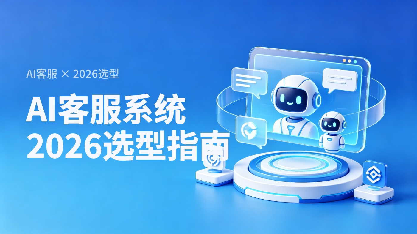 AI 客服系统选型指南：2026 年怎么选不踩坑