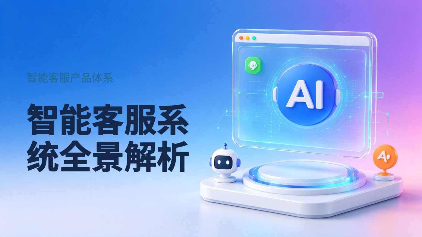 2026企业智能客服系统全景解析：从规则机器人到Agent，完整产品体系包含哪些能力？