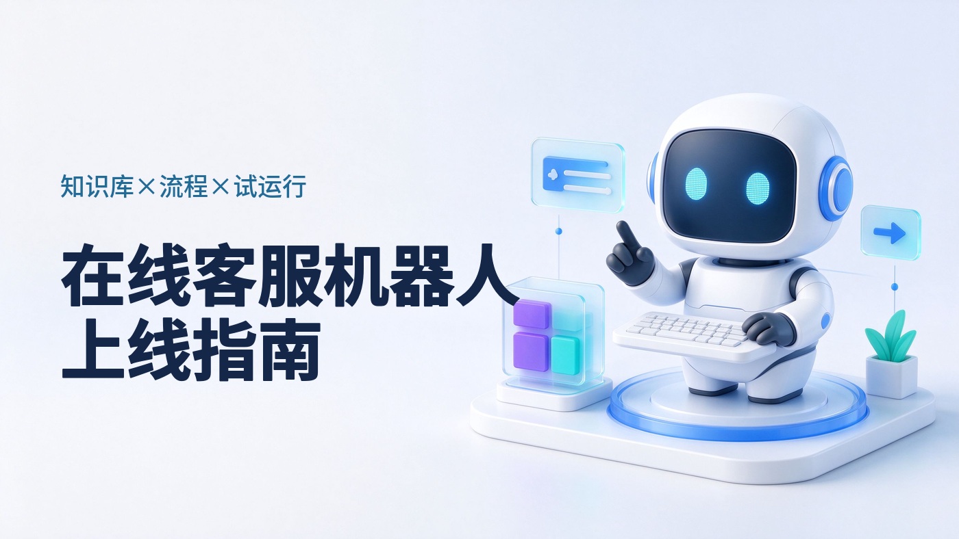在线客服机器人上线指南：知识库准备、流程配置与试运行验收