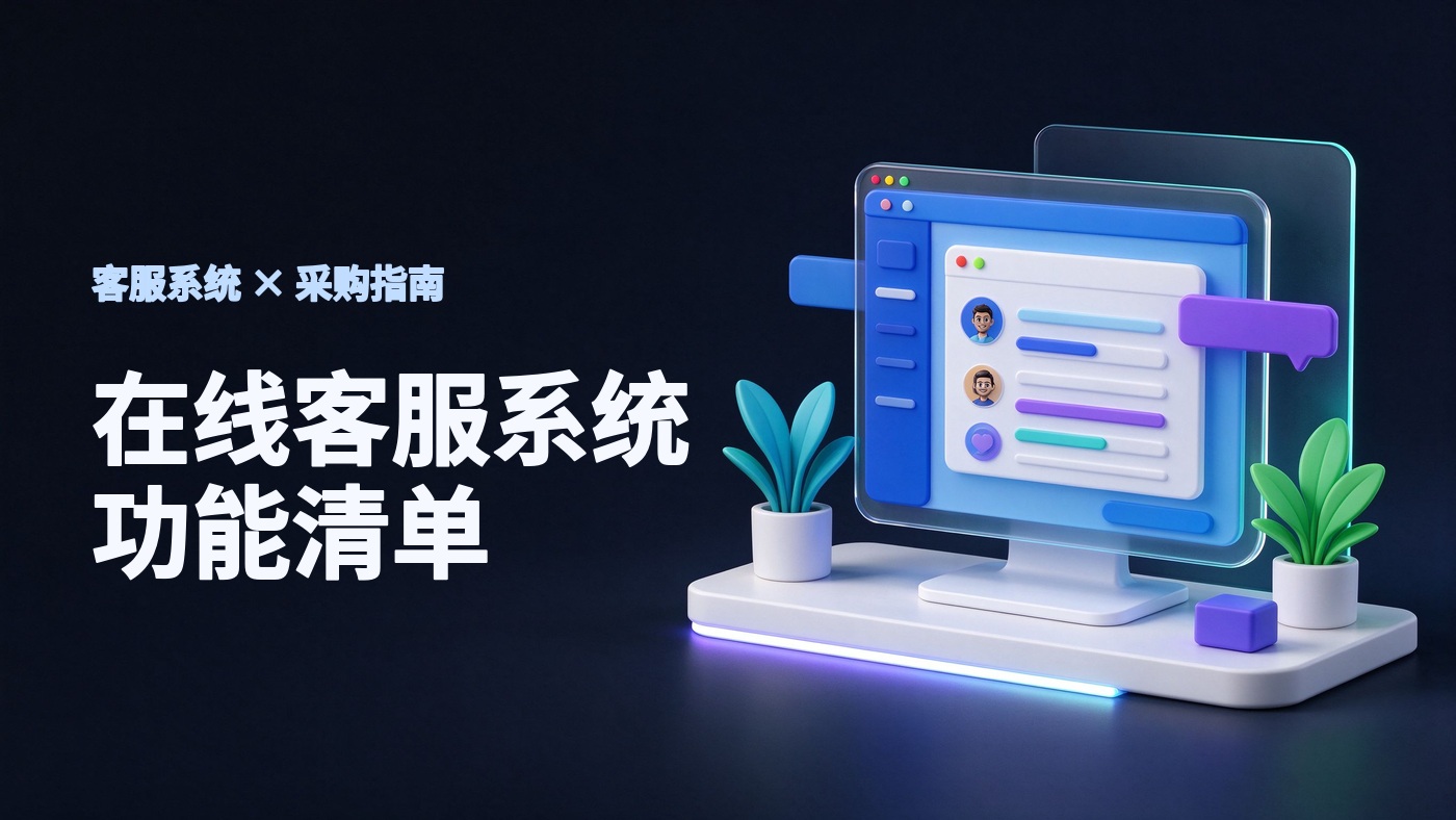 在线客服系统有哪些功能？企业采购前的必备功能清单