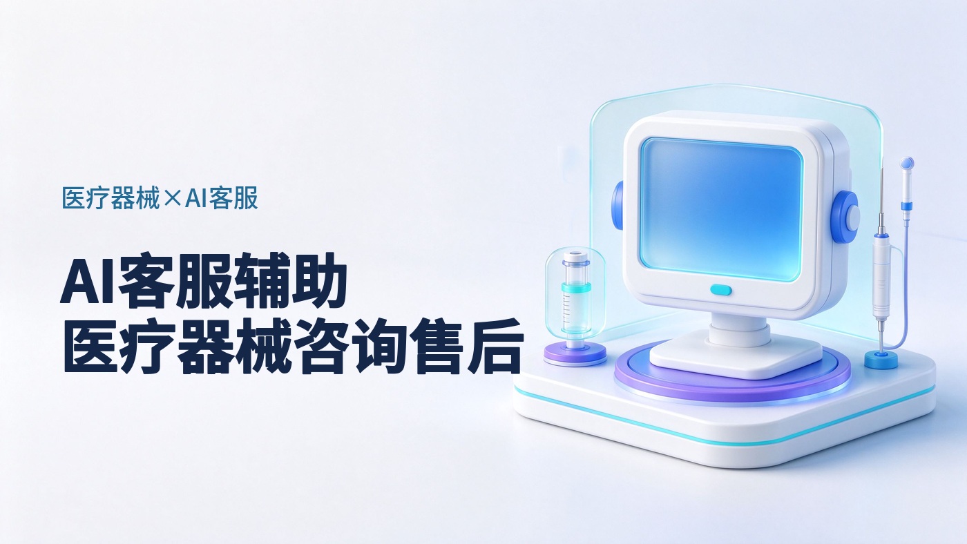医疗器械型号繁多、技术问题专业，AI客服怎样辅助产品咨询与售后支持？