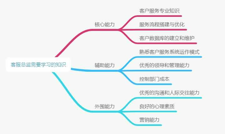 客服总监需要学习的知识